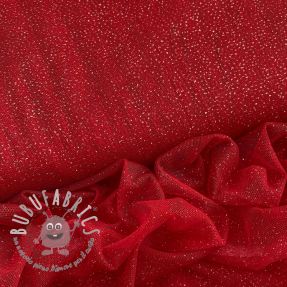 Tulle per TUTU ROYAL SPARKLE red silver