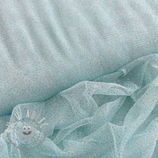 Tulle per TUTU ROYAL SPARKLE light blue gold