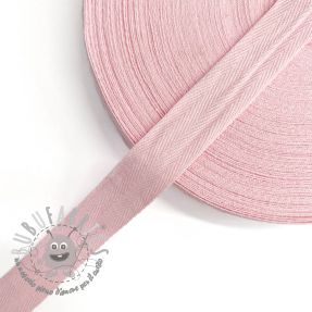 Nastro di cotone kepro 25 mm pink