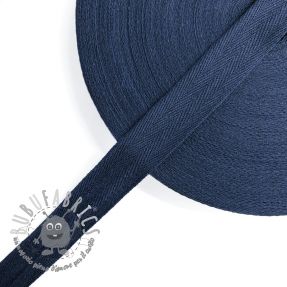 Nastro di cotone kepro 25 mm dark blue