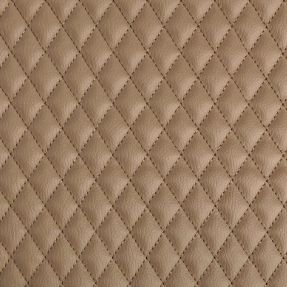 Faux leather MATELASSE taupe