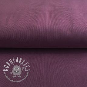 Cord a coste aubergine