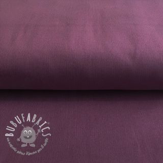 Cord a coste aubergine