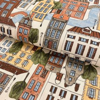 Decoration fabric premium Favourite village