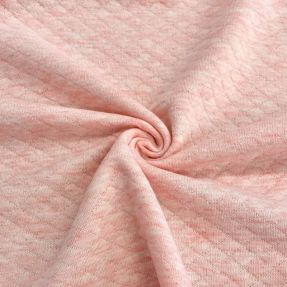 Stepped sweat fabric rose melange