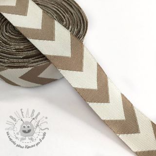 Nastro Chevron beige