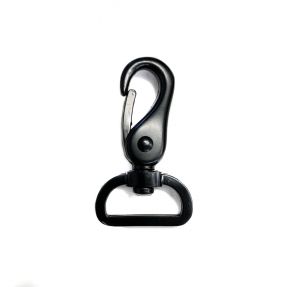 Metal Snap Hook 25 mm black