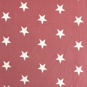 Cotton fabric Stars blush