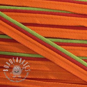 Passamaneria in cotone Trio orange/lime