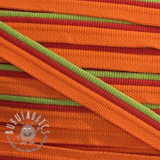 Passamaneria in cotone Trio orange/lime