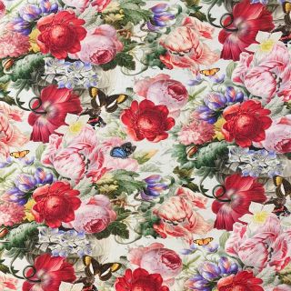 Outdoor decoration fabric teflon ROMANTIC BOTANIC