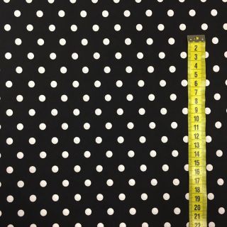 Cotton fabric Dots purple