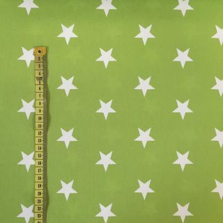 Cotton fabric Stars taupe