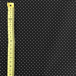 Cotton fabric Petit dots green