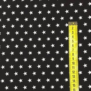 Cotton fabric Petit stars grey