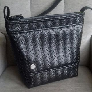 Faux leather PANIER noir