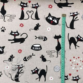 Tessuto decorativo Linenlook Kitty