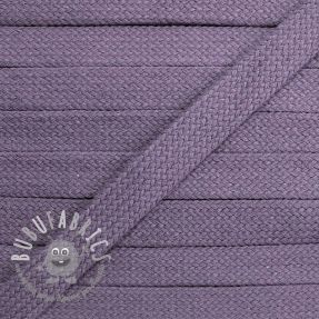 Cordino di cotone piatto 13 mm lavender