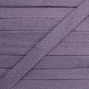 Cotton cord flat 17 mm lavender