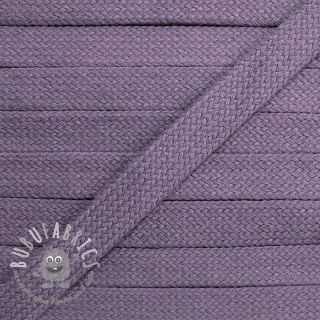 Cordino di cotone piatto 13 mm lavender