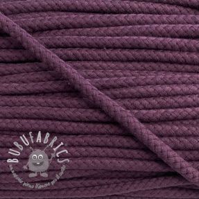 Cordino di cotone 8 mm violet