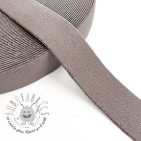 Elastico liscio 3 cm taupe