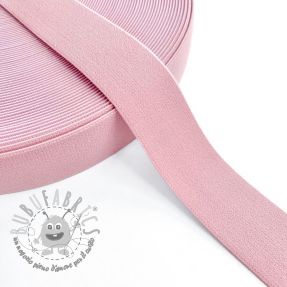 Elastico liscio 3 cm light pink