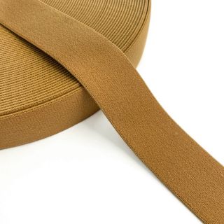 Elastic 3 cm dark camel