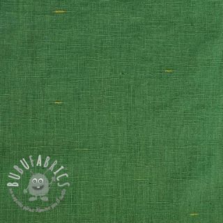 Lino prelavato dark green