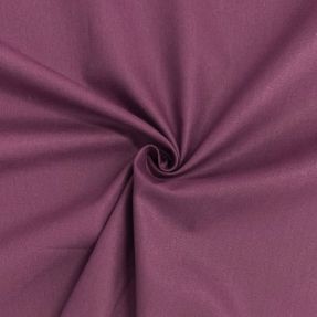 Cotton poplin aubergine