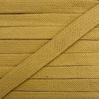 Cotton cord flat 17 mm camel