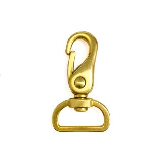 Metal Snap Hook 25 mm gold