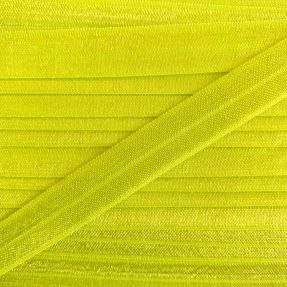 Bias binding elastic 15 mm neon yellow