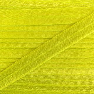 Bias binding elastic 15 mm neon yellow