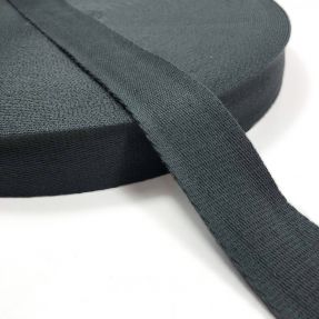 Cotton webbing 4 cm anthracite