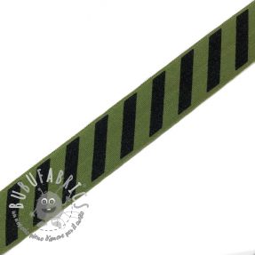 Elastico per bordatura STRIPE 20 mm army