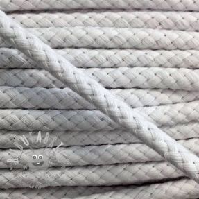 Cordino di cotone 8 mm white