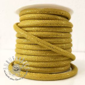 Cordoncino in tessuto scamosciato Luxe yellow