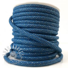 Cordoncino in tessuto scamosciato Luxe blue