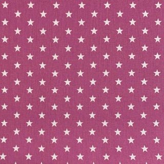 Cotton fabric Petit stars mauve