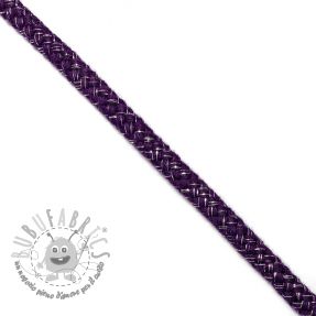 Cordino in lurex 10 mm purple