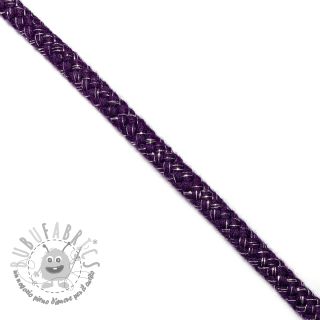 Cordino in lurex 10 mm purple