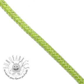 Cordino in lurex 10 mm lime