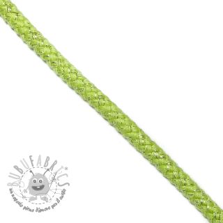 Cordino in lurex 10 mm lime