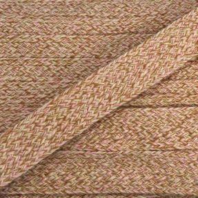 Cotton cord flat 20 mm Multi 3