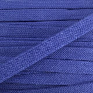 Cotton cord flat 20 mm cobalt