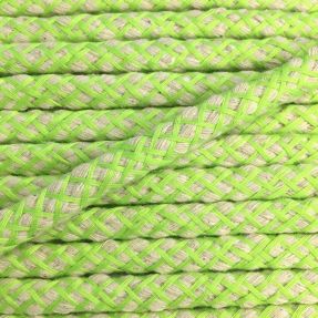 Cotton cord 1 cm lime