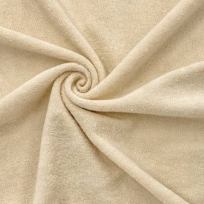 Stretch toweling beige