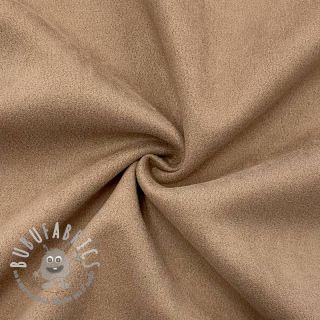 Tessuto scamosciato stretch taupe