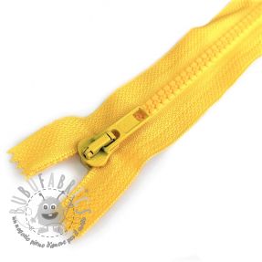 Cerniera divisibile in plastica 70 cm yellow